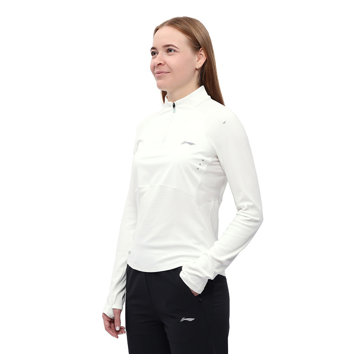 ATLW018-2 Лонгслив Jogging белый